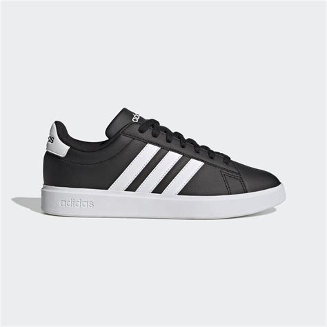 adidas Grand Court Cloudfoam Comfort sneakers Heren Zwart